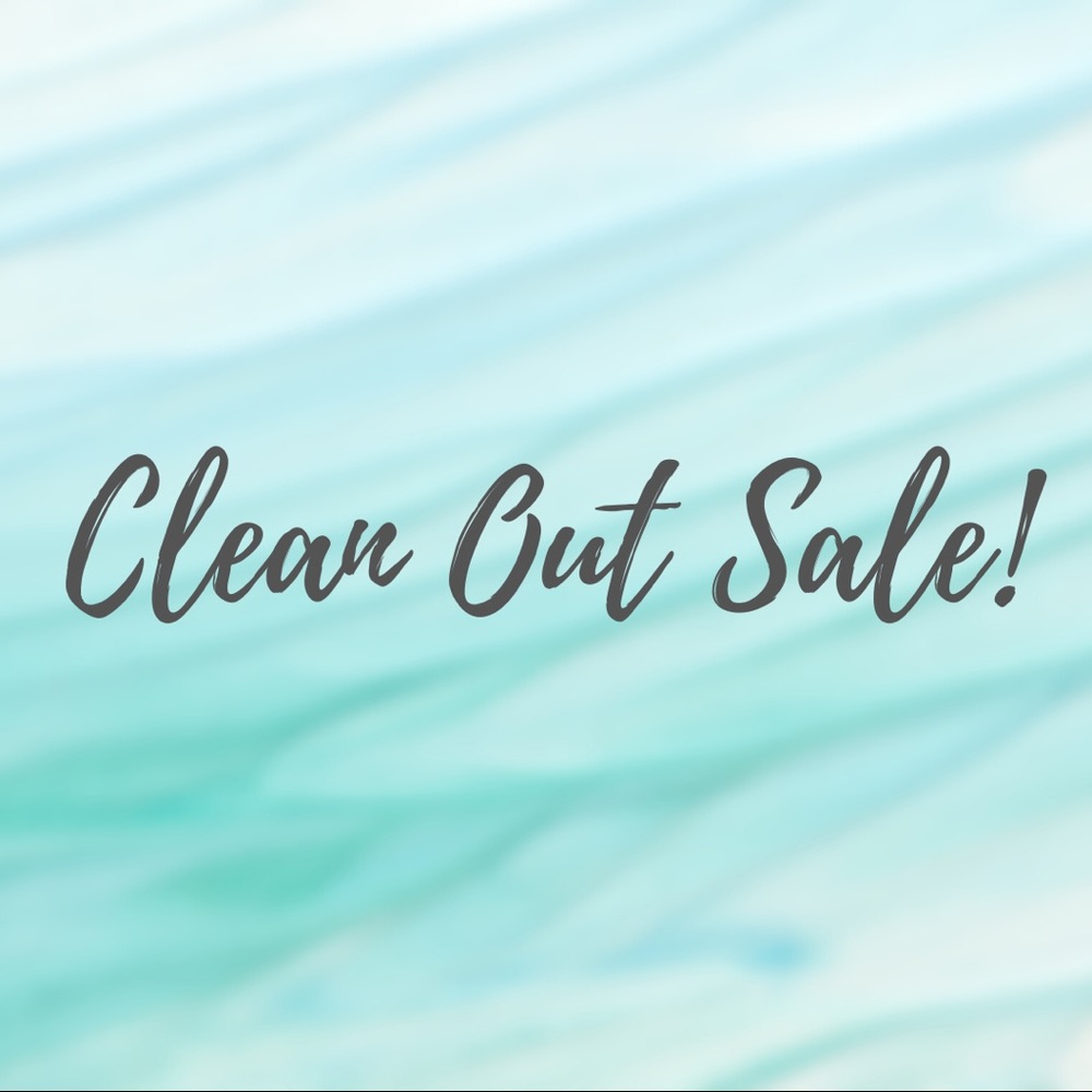 CLEAN OUT SALE! We are moving!